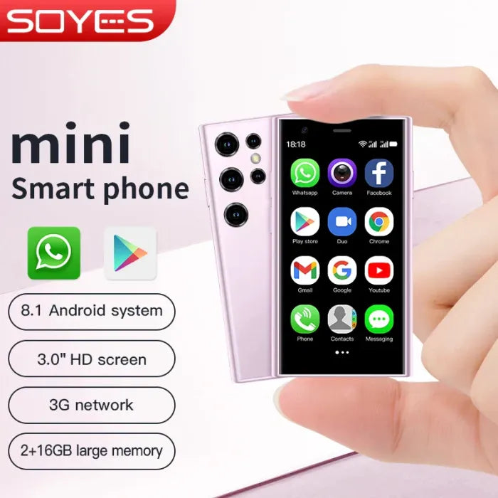 S24 Ultra Mini Smart Phone.(1 Year Manufacture Warranty)