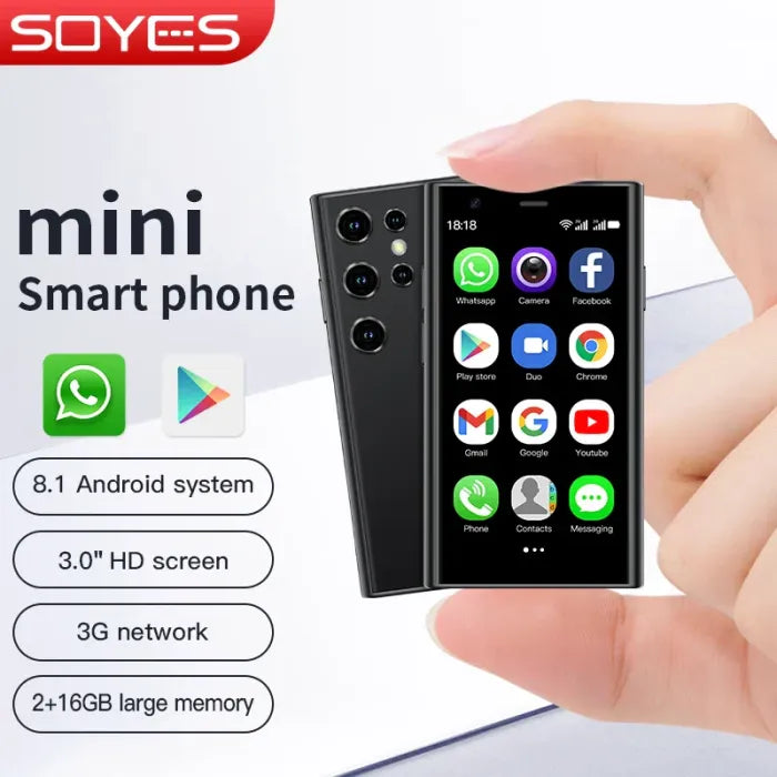 S24 Ultra Mini Smart Phone.(1 Year Manufacture Warranty)